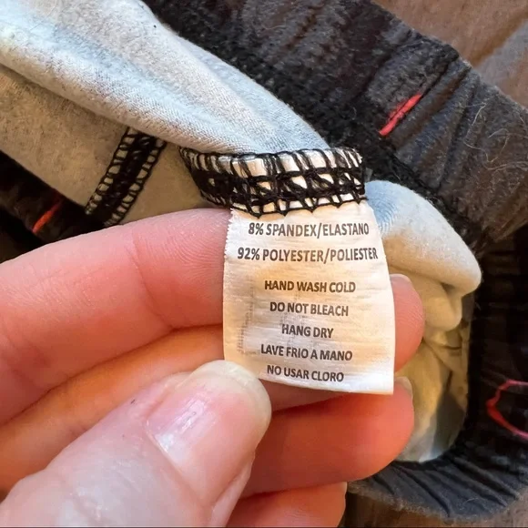 5 Pairs of Women’s Patterned Leggings One Size Comfort Fireworks Dogs Tie-Dye - Picture 4 of 16